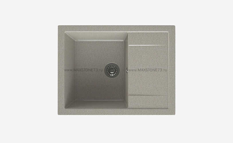 MAXSTONE Мойка глянцевая MS-15 (песочная) 640*505*217